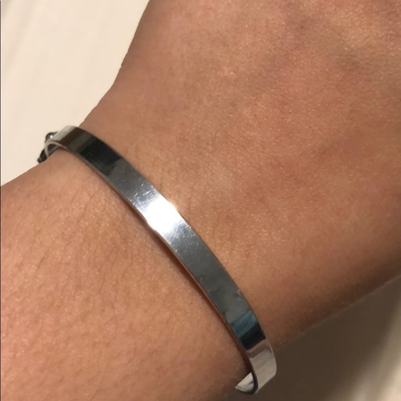 Blue and Silver Clamp Bracelet - Picture 2 of 2